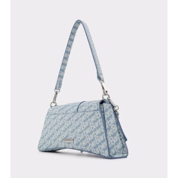 NWT~ALDO X BARBIE VOGUE Blue & Rhinestones Limited Edition Shoulder Bag Purse - Picture 2 of 9